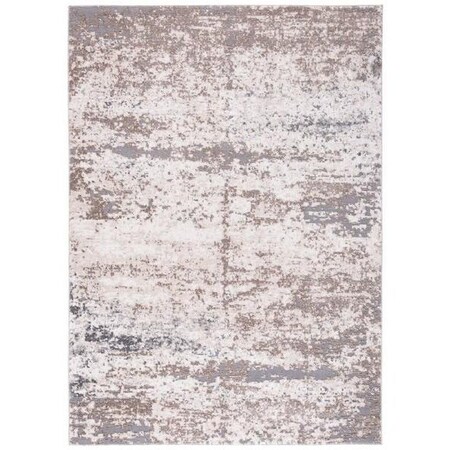 Safavieh 8 x 10 ft. Aston 700 Rectanglar Modern Contemporary Rug Ivory & Grey ASN799A-8